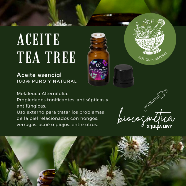 Producto - Aceite esencial Puro de Tea Tree - Árbol del Té - 0