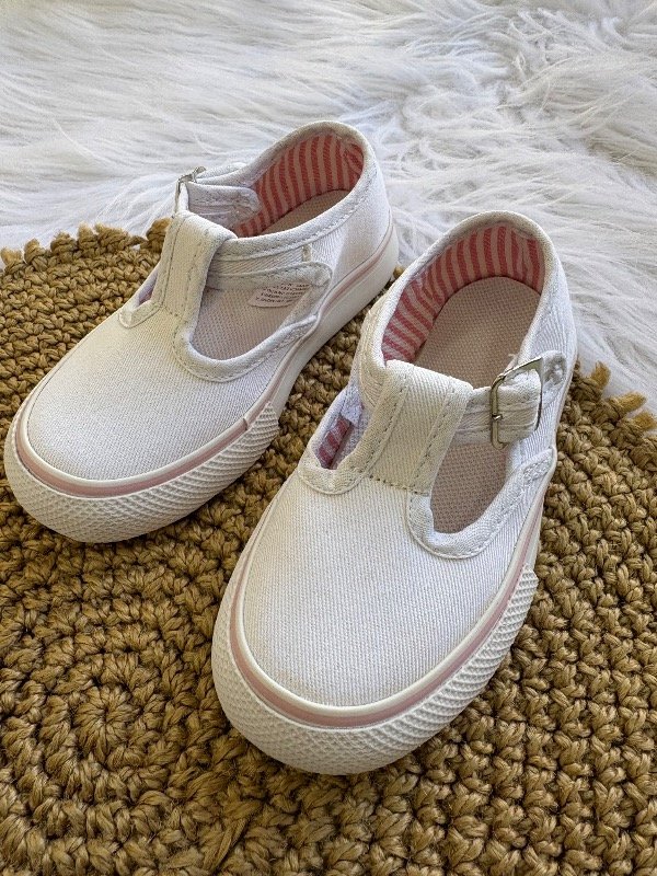 Producto - Guilles en color blanco con destellos de glitter talles 19 al 26 - 2