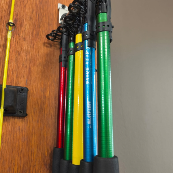 Producto - Caña Snake XTREME TELESCOPICA comp grafito 2.10mts. 5 secciones colores varios - 0