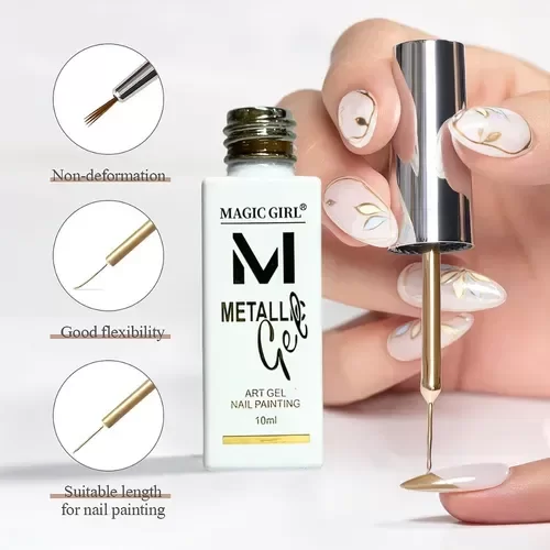 Producto - Liner metalico dorado magic