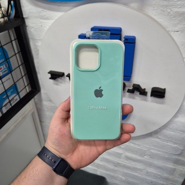 Producto - Silicone Case Verde Agua - iPhone 13 Pro Max