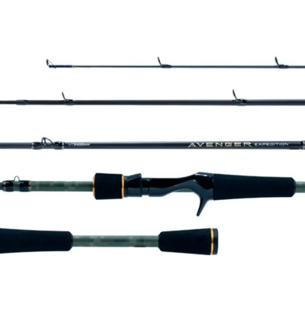 Producto - Caña Bait Marine Avenger Expedition 1.83m 4 Tramos 17-25Lbs Carbono MT24 - 5
