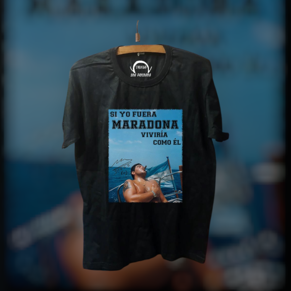 Producto - Remera maradona(si yo fuera maradona)