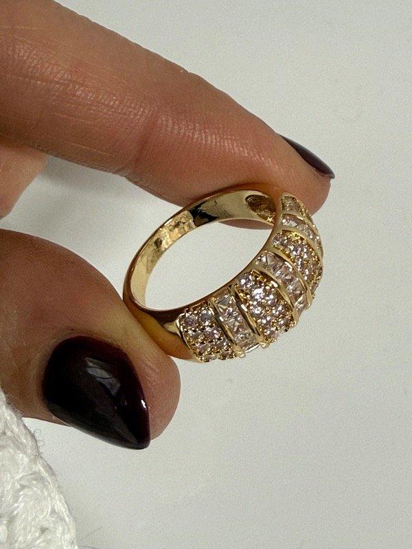 Producto - ND60 Anillo piedras cubik y micropave