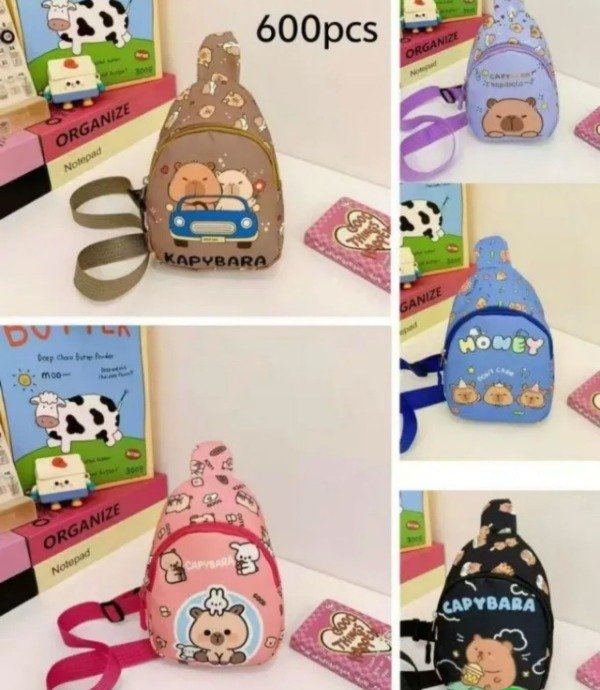 Producto - BL1146 MOCHILA CRUZADA CAPIBARA