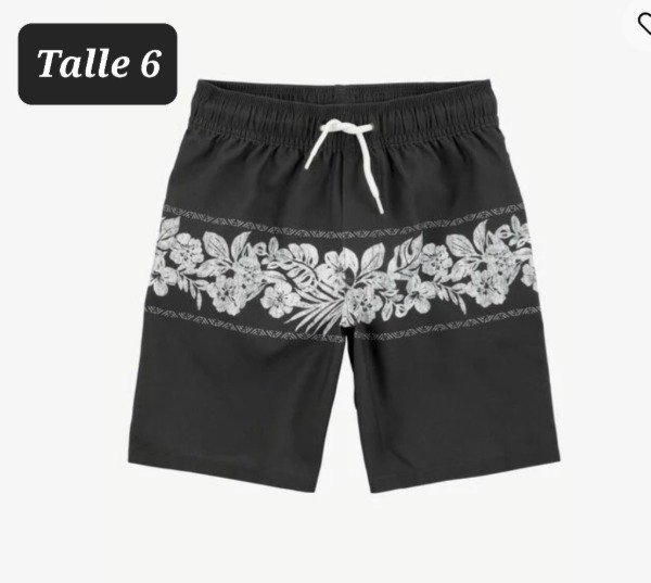 Producto - Traje de baño carters talle 6 negro