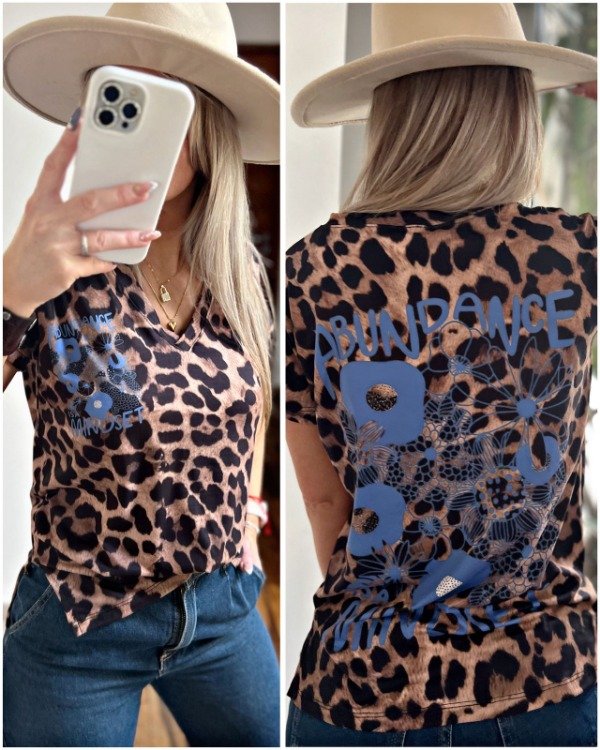 Producto - EXCLUSIVO ONLINE - Remera Vicky ABUNDANCE PRINT