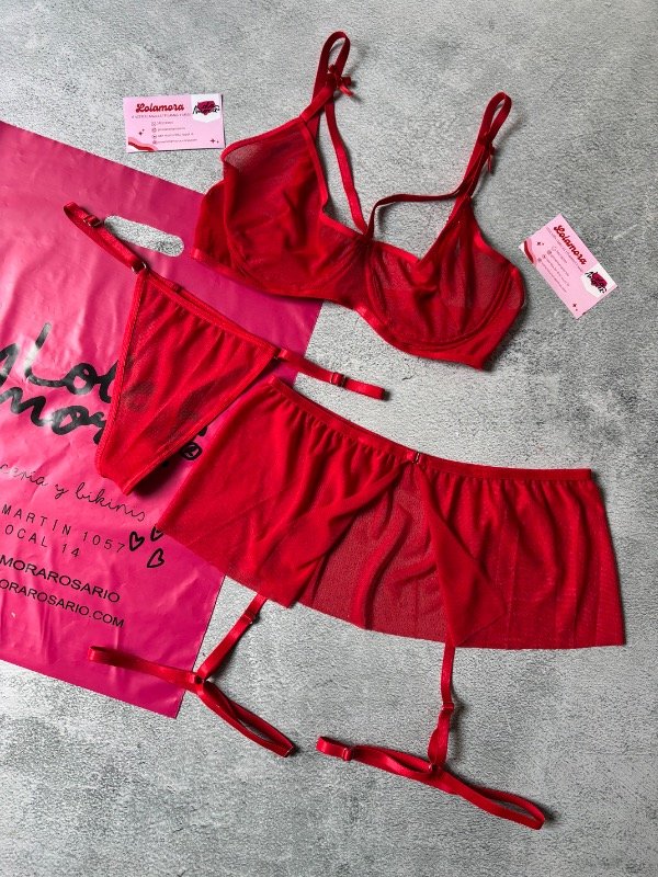 Producto - CONJUNTO KAROL ROJO - 3