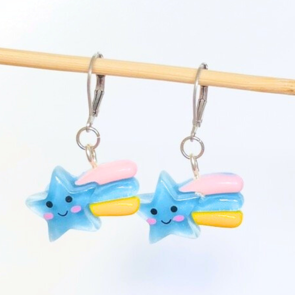 Producto - Aros Estrella fugaz