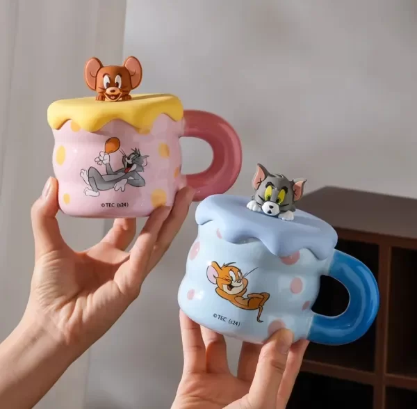 Producto - TAZA CERAMICA TOM Y JERRY LUNARES