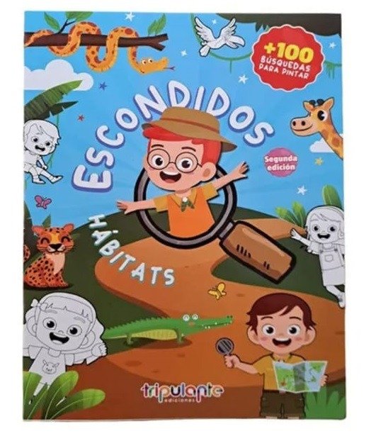 Producto - Libro para colorear ESCONDIDOS