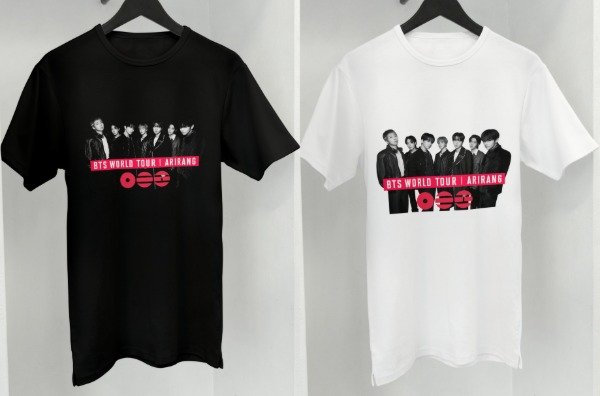 Producto - Plantillas para remera de BTS - 4