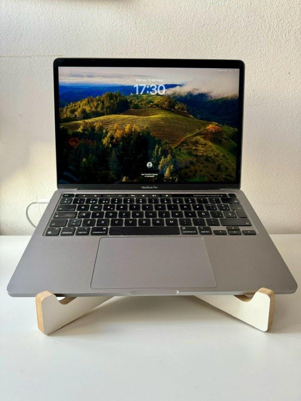 Producto - Combo Soporte Celular + Soporte Notebook Madera - 3