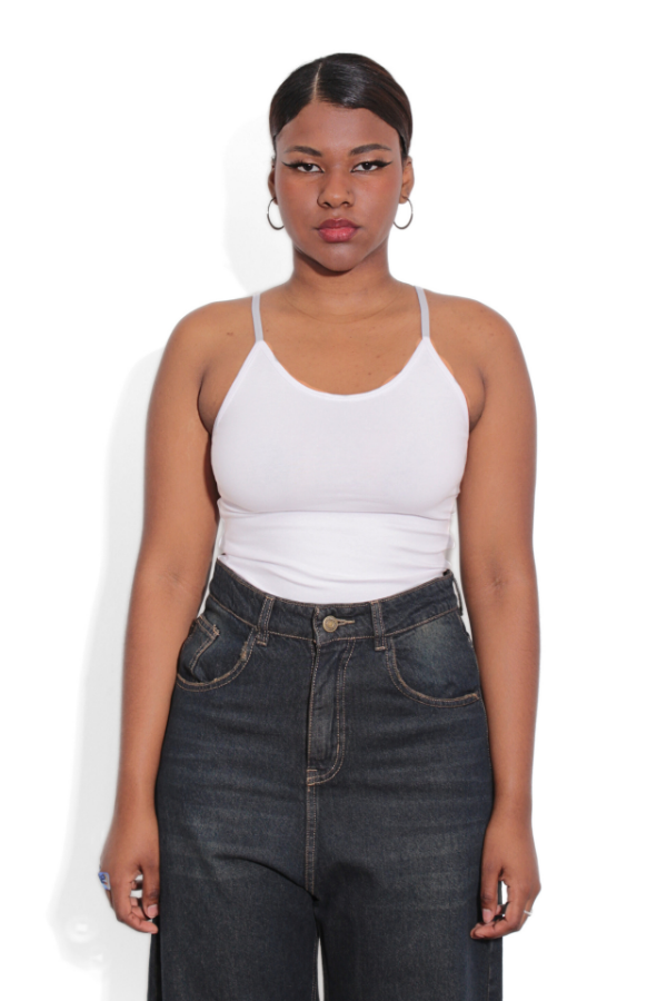 Producto - Musculosa "Tiritas" II Blanco