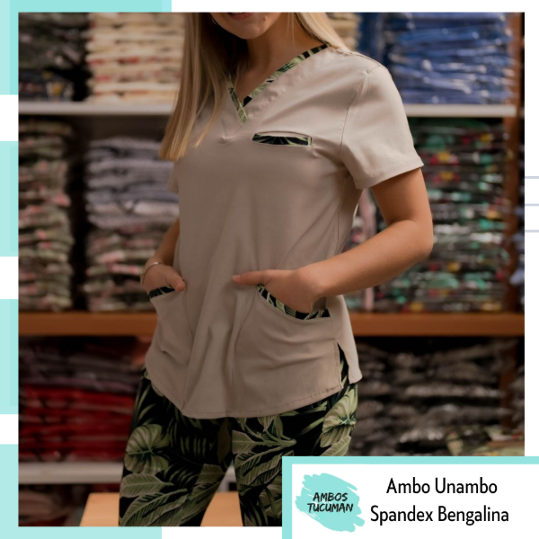 Producto - Ambo Arena Pantalon Hojas