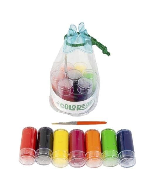 Producto - PINTURA DACTILO X 7 - BOLSITA - COLORES PUROS