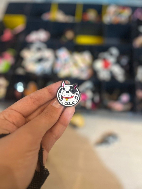 Producto - Pin de crocs Perrito2