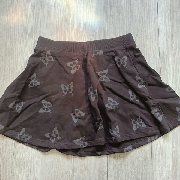 Producto - Pollera HyM Negra Mariposas 2/4A