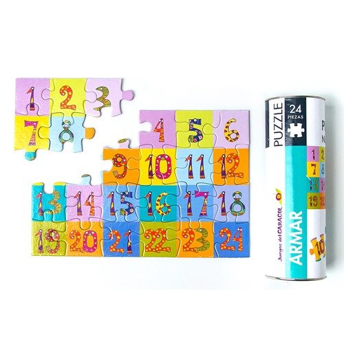 Producto - PUZZLE NÚMEROS (24 PIEZAS) - 2