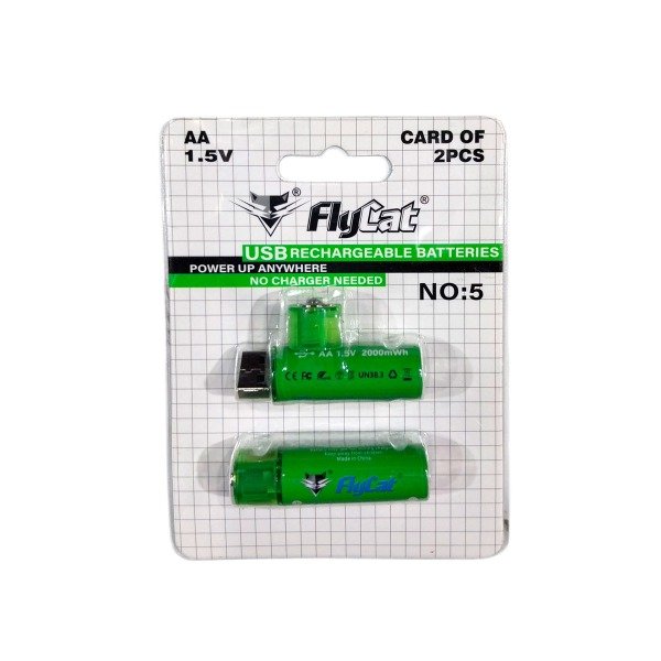 Producto - Pilas Recargables Aa a Usb