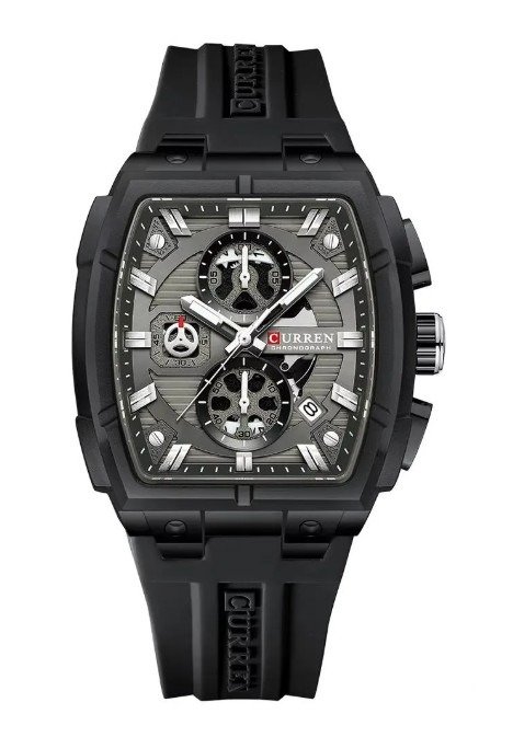 Producto - Reloj De Cuarzo Curren SI002 Silicona Hombre, Elegante, Deportivo