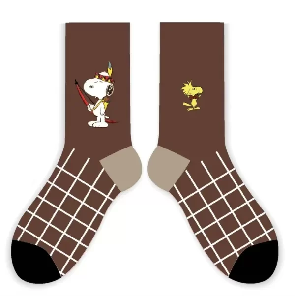 Producto - MEDIAS LARGAS DE ALGODON SNOOPY