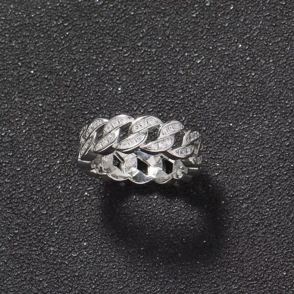Producto - ANILLO CUBANO PLATA