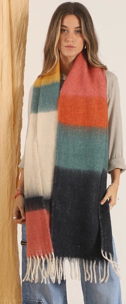 Producto - Bufandón Ocre