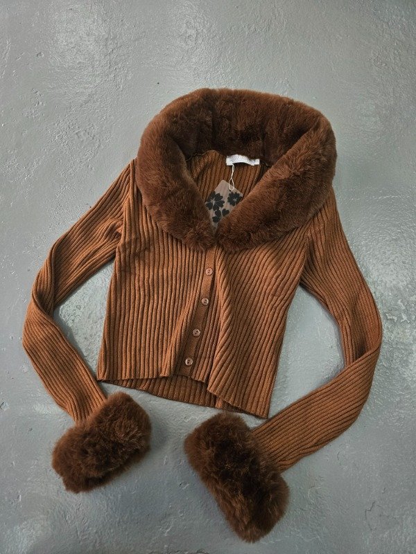 Producto - Saquito marron peluch