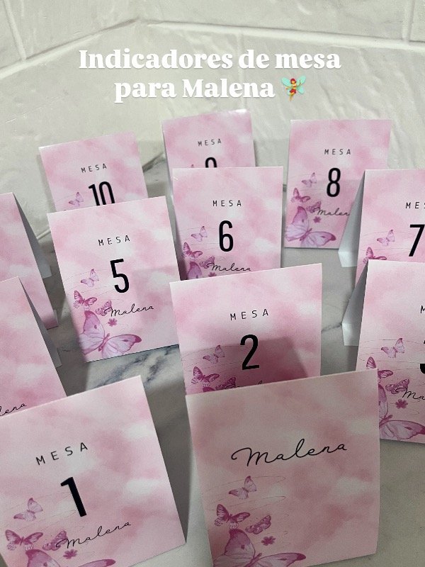 Producto - Indicadores de mesa
