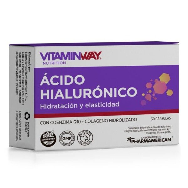 Producto - ÁCIDO HIALURONICO VITAMIN WAY - 30 CAP