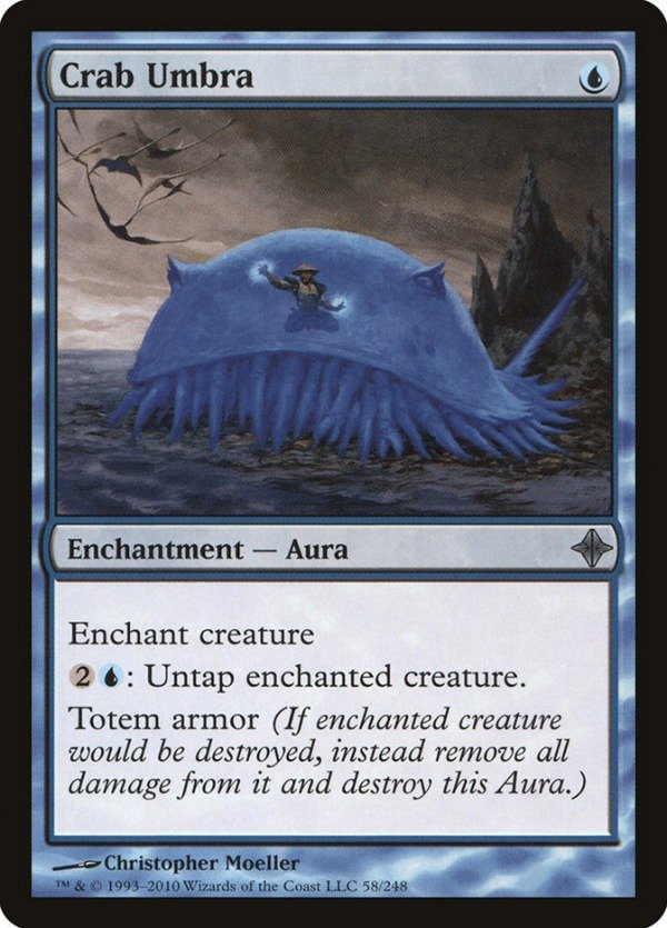 Producto - Crab Umbra #58  Rise of the Eldrazi