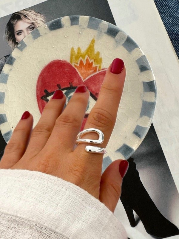 Producto - ANILLO EMILIA PLATEADO