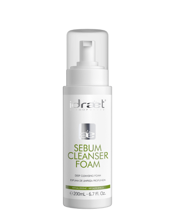 Producto - Idraet Espuma Limpiadora Sebum Control