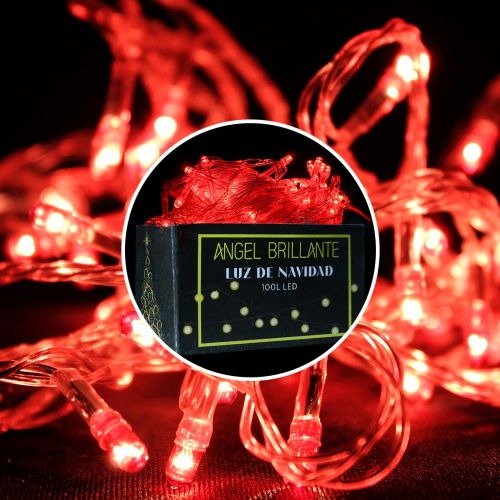 Producto - Luces arroz rojo 100 led