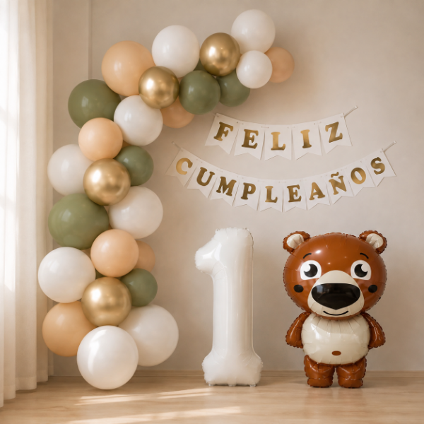 Producto - COMBO GLOBO OSO NÓRDICO