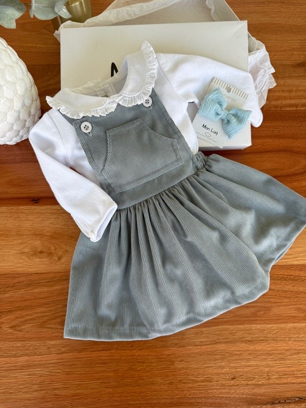Producto - Body Pima Blanco con volados