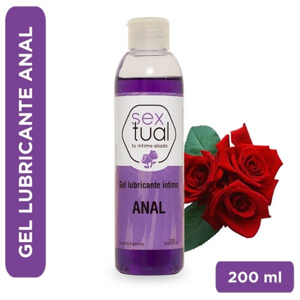Producto - Sextual Gel anal con aroma a rosas 200ml