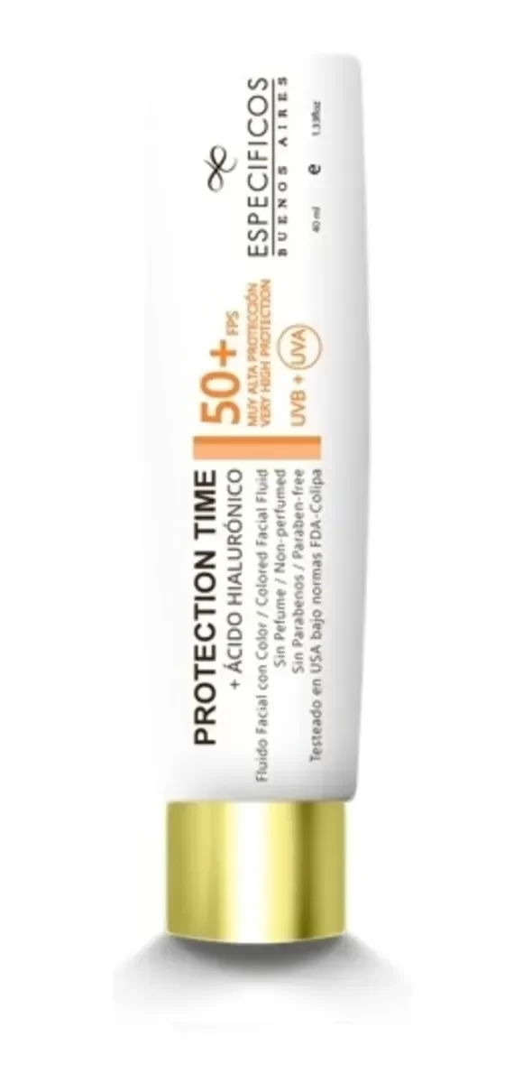 Producto - Protection Time FPS 50 con Ácido Hialurónico