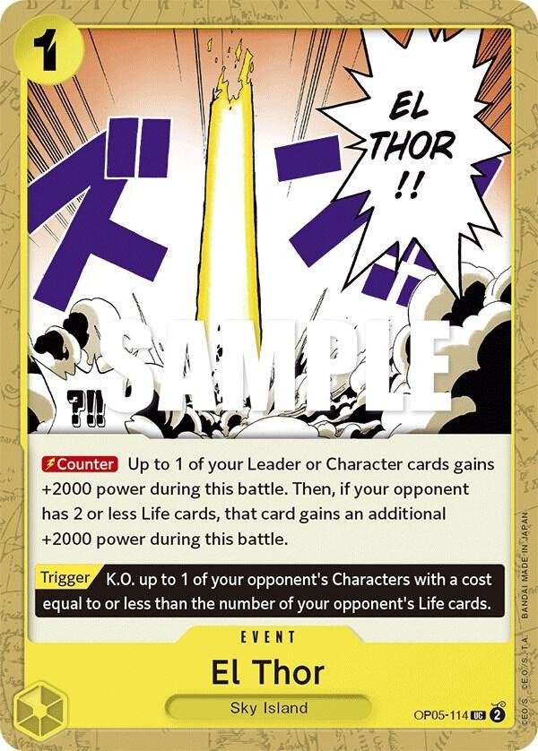 Producto - El Thor OP05-114