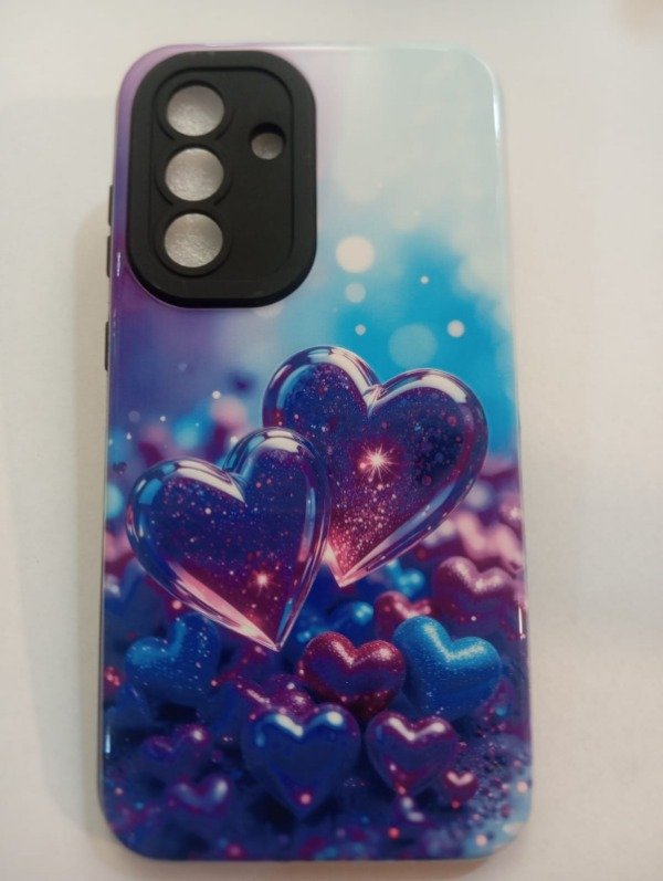 Producto - Funda Rígida Alto Impacto Corazones para Samsung A56