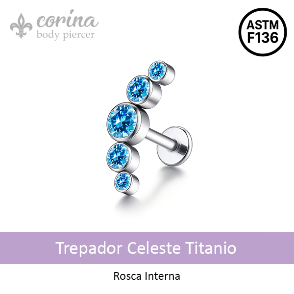 Producto - Trepador Celeste Titanio