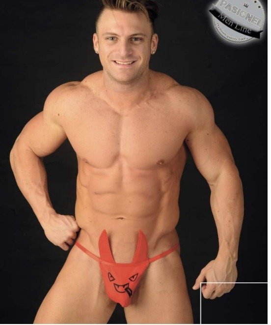 Producto - Tanga fantasia diablo con cola Pasionel