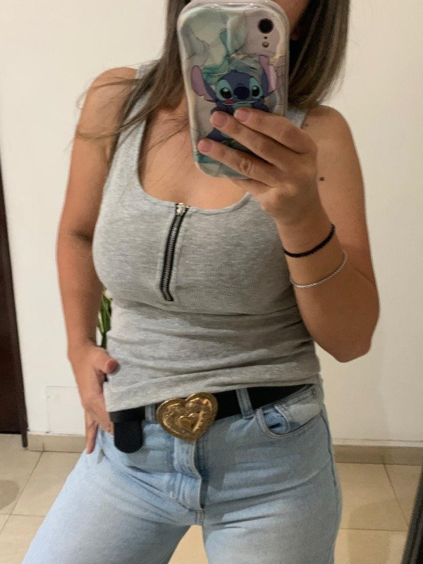 Producto - Musculosa con cierre - 0