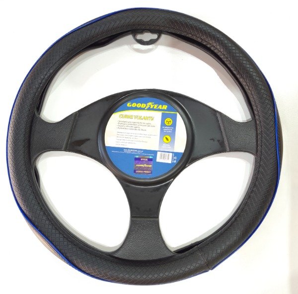 Producto - CUBRE VOLANTE GOODYEAR VIRA AZUL - 2
