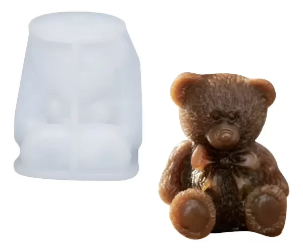 Producto - Molde oso con moño 011A5