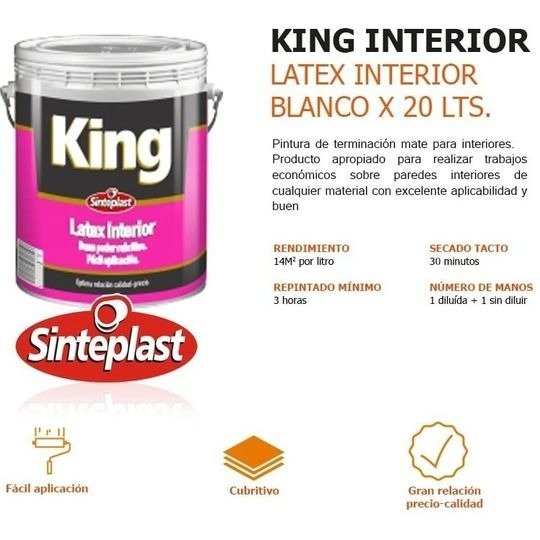 Producto - Latex Interior King