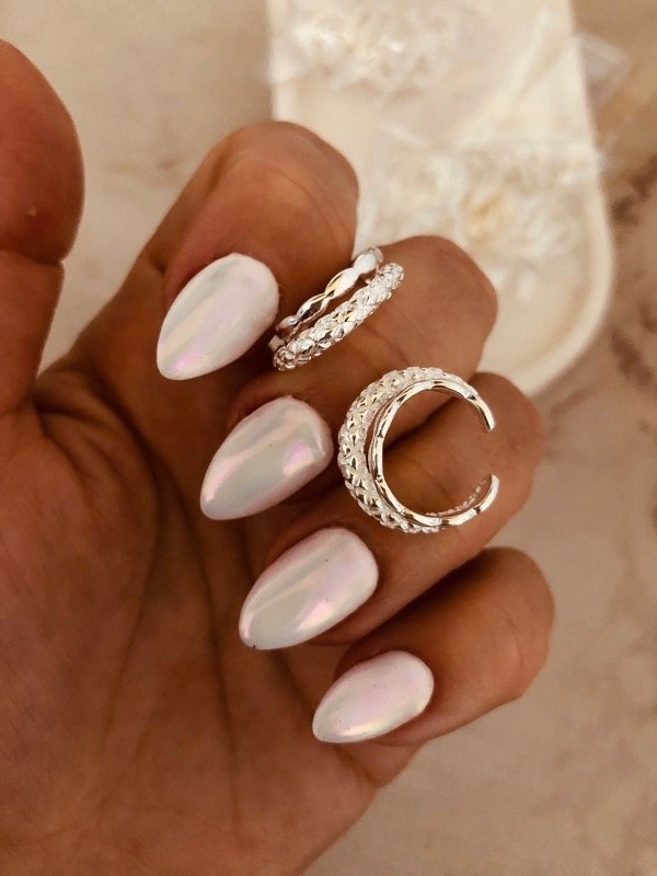 Producto - Cuff Bali 2 trenzado doble x PAR Plata