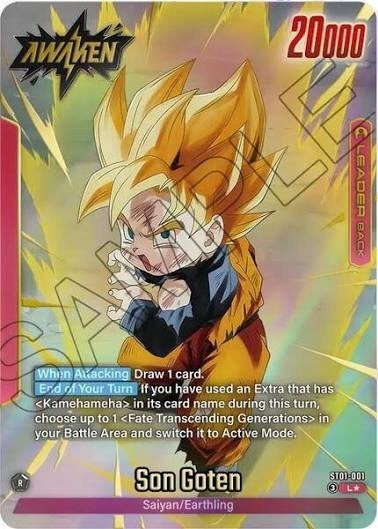Producto - ST01-001 - Son Goten - L# Alternative