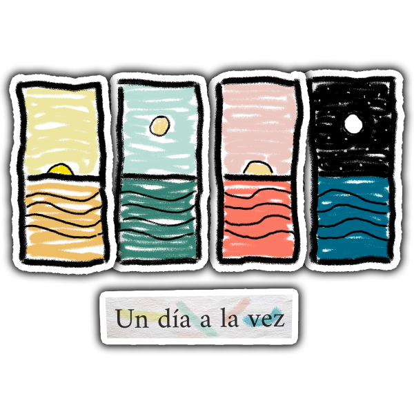 Producto - Pack Imán 5 diseños frases Un Día a la Vez
